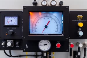 Instrumentation & Control: An Overview