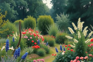 Ornamental Horticulture Quiz