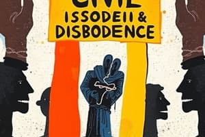 Civil Disobedience - Key Points