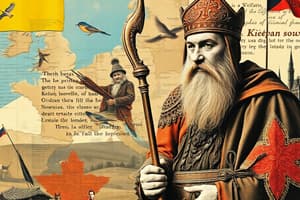 Kievan Rus' History Quiz