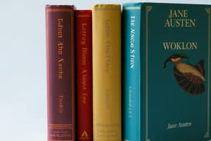 Jane Austen's Work Overview