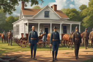 Effects of the Civil War on White Southerners Quiz