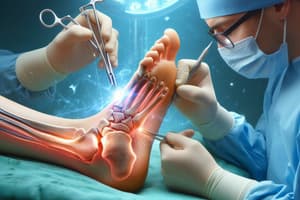 Foot and Ankle Injuries in PI