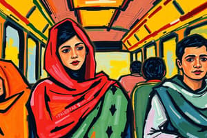 Malala's Story: The Bus Ride Experience