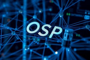 OSPF Features and Characteristics - Cisco 10