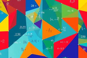 Statistics and Polynomial Functions Quiz