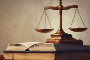 Legal Terms and Court Procedures