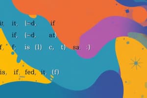 Introduction to Python - Conditional Statements