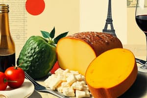 Histoire de la Gastronomie Française