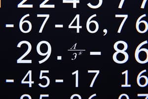 Mathematics: Rounding Up Numbers