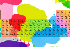 The Periodic Table and Its History