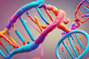 DNA Replication Mechanisms Quiz