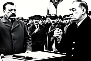 Leaders and Their Policies: Stalin & Mussolini