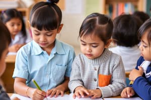 Educación y Enseñanza Infantil