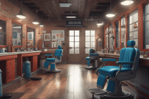 Barber Safety and Sanitation Quiz