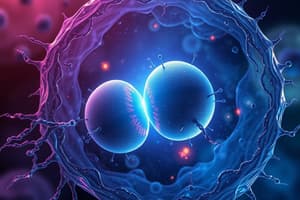 Biology Chapter 5 - Cell Growth and Division