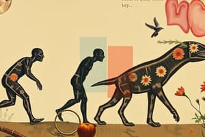 Evolution and Theories of Lamarck and Darwin