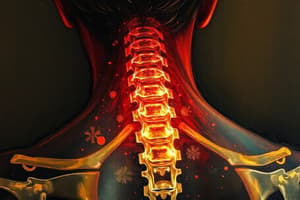 Cervical Spine Injury: Evaluation & Examination