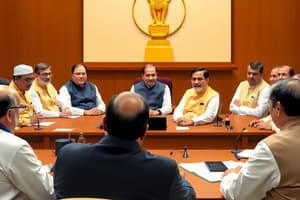 Indian Parliamentary System: Council of Ministers