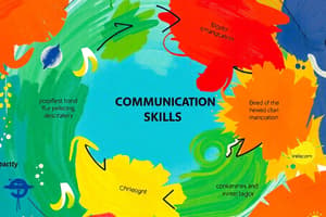 Communication Cycle and Influencing People