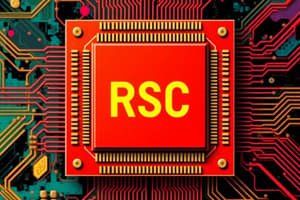 4.1 Computer Architecture RISC-V Chapter