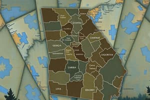 Georgia County Administration Quiz