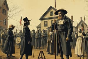 Colonial Law and Punishments in New England