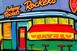 Johnny Rockets Menu Quiz