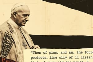 Pope Pius XII Encyclical Overview