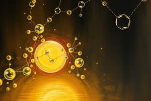 Chemical Bonds and Molecular Interactions