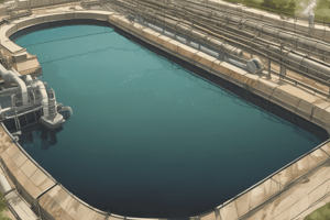 Purpose of Wastewater Treatment