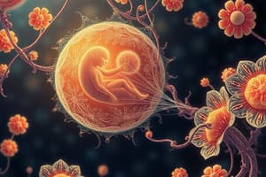 Embryology Quiz: Cellular Development