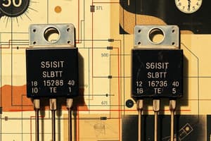 Transistors: Types, and History