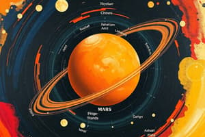 Science 10: Retrograde Motion of Mars