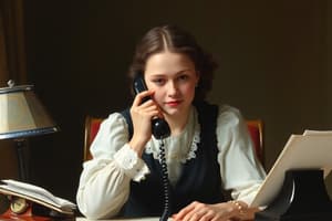 Telephone Etiquette Basics