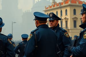 Organización de los Cuerpos de Policía Local