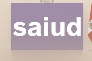 Resolución Ministerial de Salud