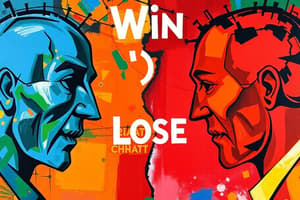 Win/Lose and Mentalities in Leadership