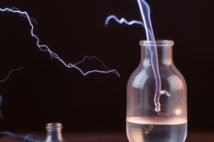 Electric Current Effects and Electrolysis