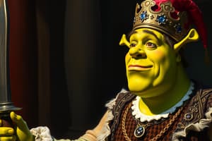 Shrek the Musical - Lord Farquaad Cues