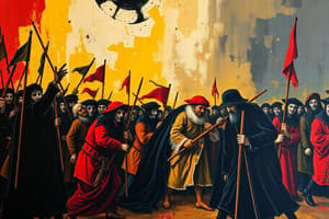 The Black Death and Peasant's Revolt (1348-1381)