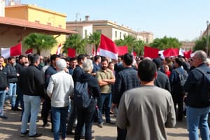 Reuniones o Manifestaciones Ilícitas