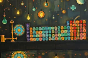 Atomic Structure and Periodic Table Quiz