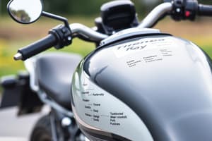 CT Motorcycle Crossword Puzzle Quiz