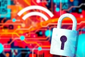 Wireless Security and Wi-Fi Standards Quiz