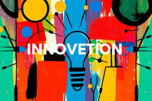 Disruptive Innovation Quiz