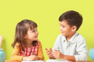 Understanding Gender Knowledge in Early Childhood