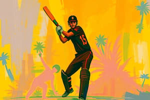 Cricket Quiz - Easy Level