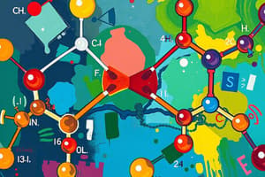 Organic Chemistry Chapter 8 Study Guide