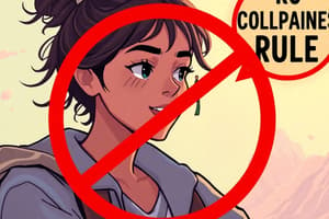 The No Complaining Rule Ch 22